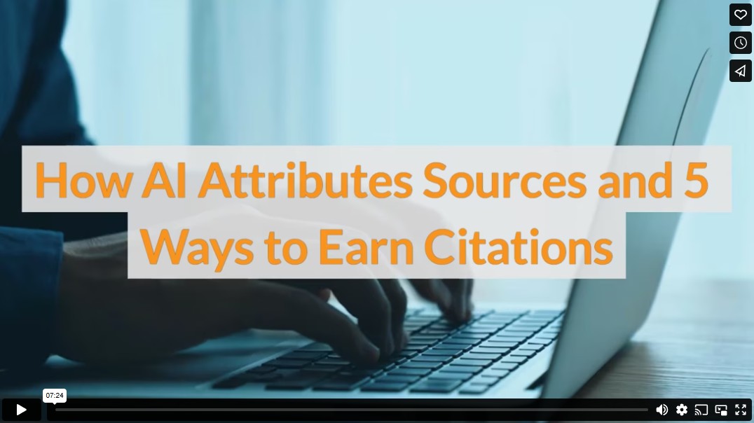 How AI Attributes Sources and 5 Ways to Earn Citations