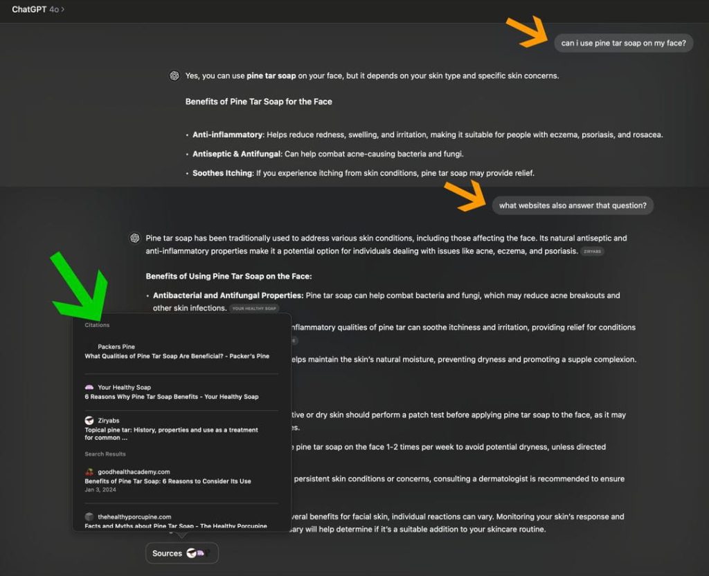 ChatGPT citations ChatGPT citations